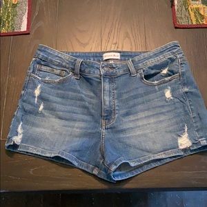 Women’s size 14 (32 in) Studio Blue shorts